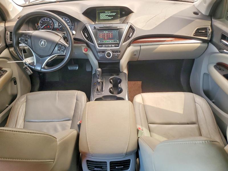 2014 Acura Mdx VIN 5FRYD4H22EB042634 COPART salvage auction — MECHANICAL, Tn - Certificate Of Title (P), sold $850 on 2026-09-28 (photo 8)