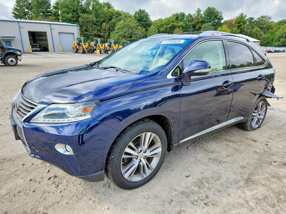 2015 Lexus Rx450 VIN 2T2BC1BAXFC009147 — COPART salvage auction photo