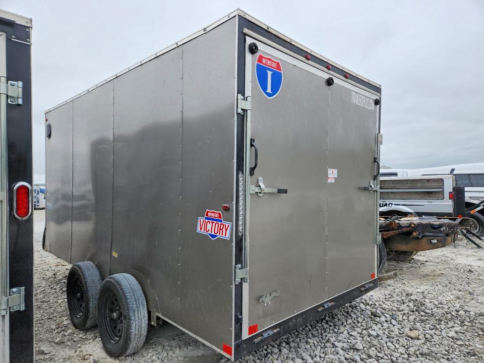 2025 Interstate Enclosed c VIN 4RAVS1427SG019976 COPART salvage auction — FRONT END, CT, sold $925 on 2026-09-25 (photo 2)