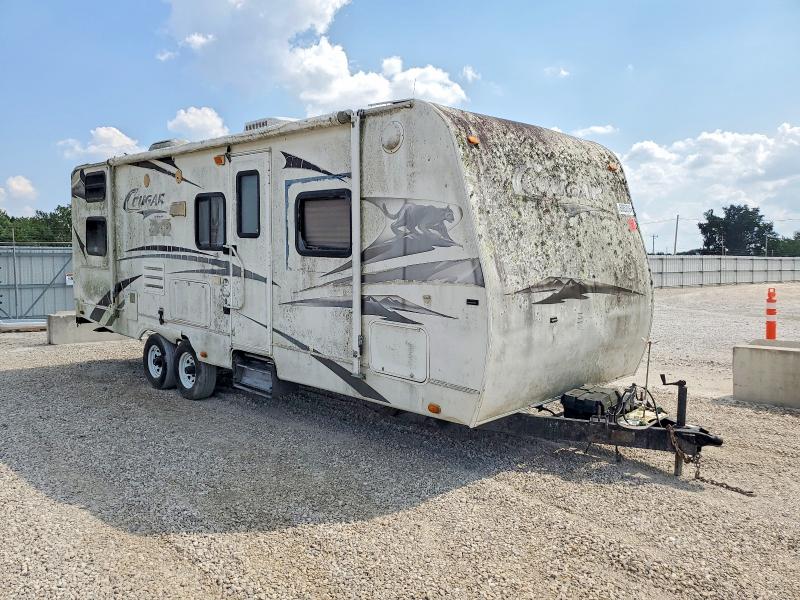 2009 Keystone Cougar VIN 4YDT26B229V502501 COPART salvage auction — FRONT END, MO - CERTIFICATE OF TITLE, sold $750 on 2026-10-12 (photo 1)