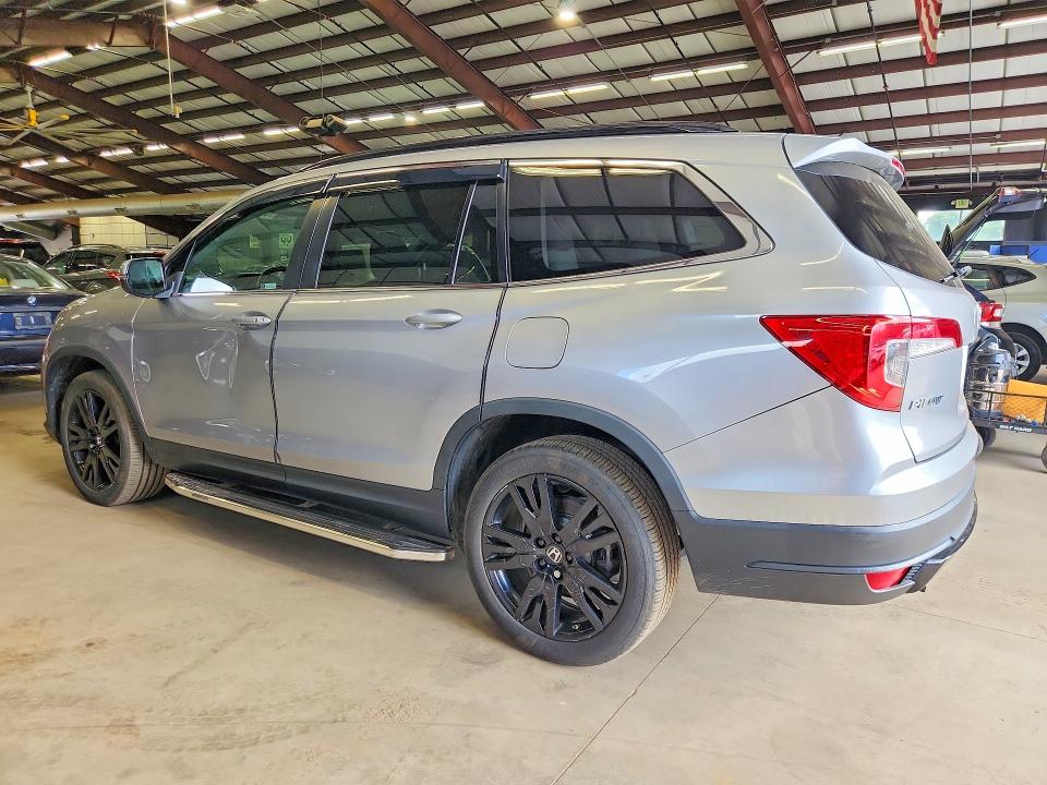 2021 Honda Pilot VIN 5FNYF6H28MB096493 COPART salvage auction — SIDE, VA - CERTIFICATE OF TITLE (P), sold $10,300 on 2026-10-13 (photo 2)