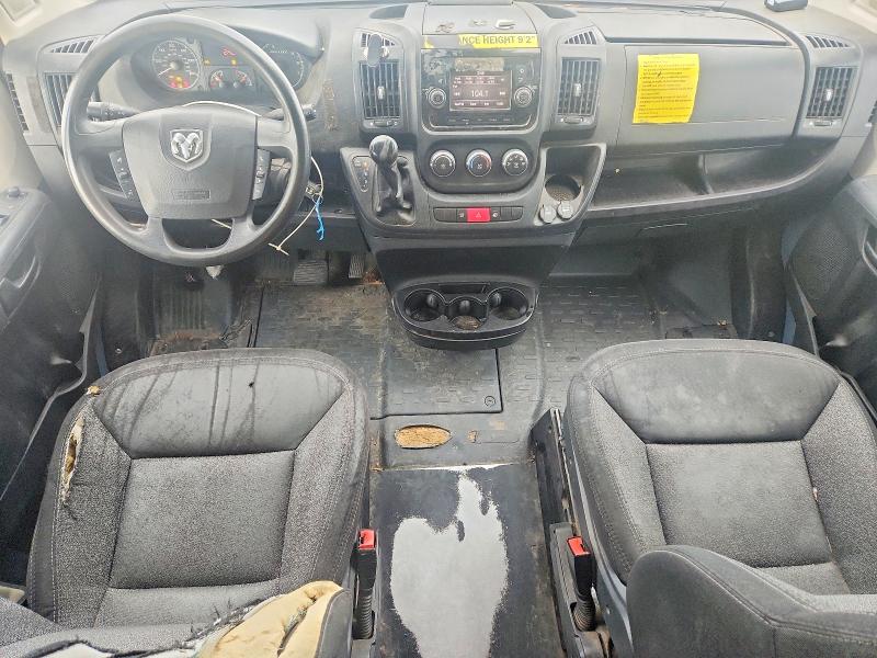 2020 Ram Promaster 3500 VIN 3C6URVJG3LE144080 COPART salvage auction — SIDE, MI - CERTIFICATE OF TITLE, sold $7,300 on 2026-10-12 (photo 8)