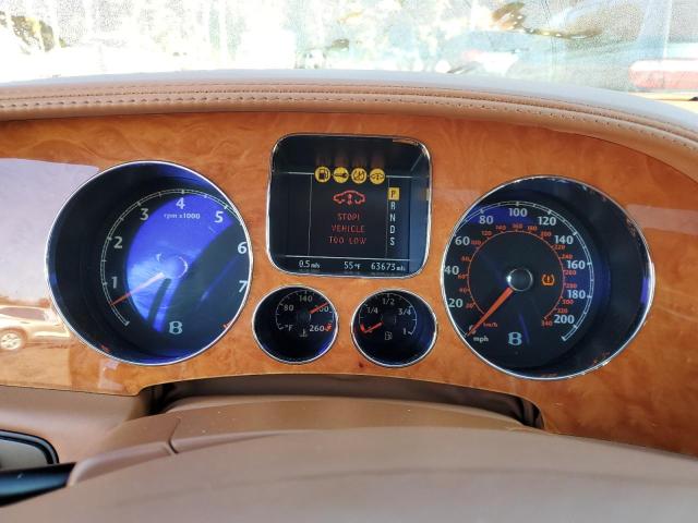 2006 Bentley Continental VIN SCBBR53W96C034993 COPART salvage auction — SIDE, Salvage Title, sold $8,200 on 2024-01-25 (photo 9)