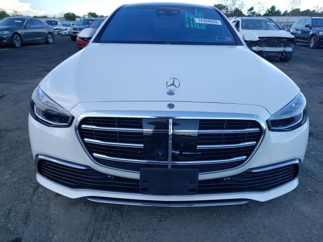 2023 Mercedes-benz S-klasse VIN W1K6G7GB0PA200649 COPART salvage auction — WATER/FLOOD, Salvage Title, sold $53,500 on 2024-02-14 (photo 5)
