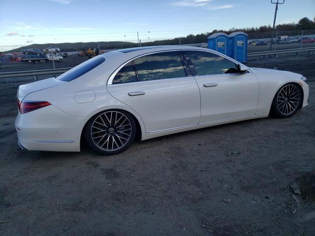 2023 Mercedes-benz S-klasse VIN W1K6G7GB0PA200649 COPART salvage auction — WATER/FLOOD, Salvage Title, sold $53,500 on 2024-02-14 (photo 3)