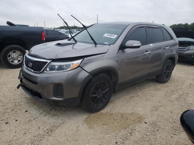 2014 Kia Sorento VIN 5XYKT3A6XEG535990 COPART salvage auction — WATER/FLOOD, FL - CERT OF TITLE-SLVG REBLD FLOOD, sold $500 on 2024-12-23 (photo 1)