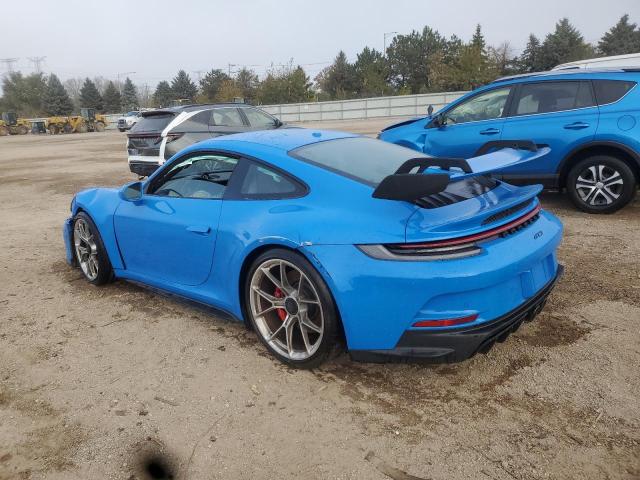 2022 Porsche 911 VIN WP0AC2A94NS268310 COPART salvage auction — Front End, IL - SALVAGE CERTIFICATE, sold $184,000 on 2025-11-25 (photo 2)
