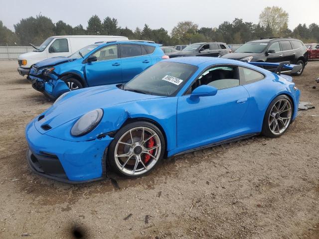 2022 Porsche 911 VIN WP0AC2A94NS268310 COPART salvage auction — Front End, IL - SALVAGE CERTIFICATE, sold $184,000 on 2025-11-25 (photo 1)