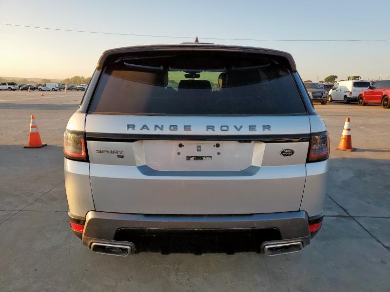 2022 Land Rover Range Rover Sport VIN SALWR2SUXNA218761 COPART salvage auction — Front End, TX - SALVAGE VEHICLE TITLE, sold $25,750 on 2025-10-30 (photo 6)