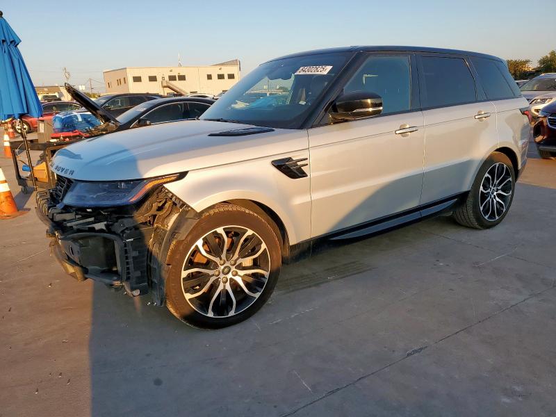 2022 Land Rover Range Rover Sport VIN SALWR2SUXNA218761 COPART salvage auction — Front End, TX - SALVAGE VEHICLE TITLE, sold $25,750 on 2025-10-30 (photo 1)