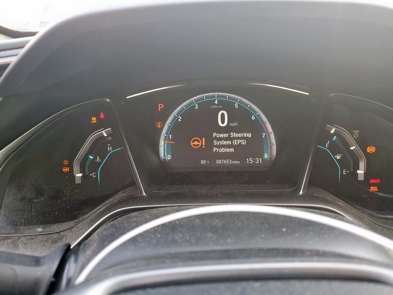 2018 Honda Civic VIN SHHFK7H52JU236227 COPART salvage auction — REAR END, Nm - Cert Of Title-Salvage, sold $6,200 on 2026-07-06 (photo 9)