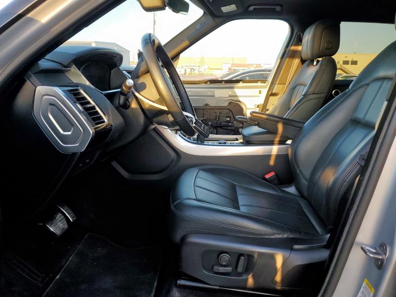 2022 Land Rover Range Rover Sport VIN SALWR2SUXNA218761 COPART salvage auction — Front End, TX - SALVAGE VEHICLE TITLE, sold $25,750 on 2025-10-30 (photo 7)