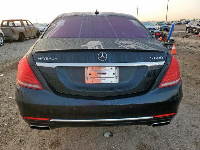 2015 Mercedes-benz S class VIN WDDUG7GB9FA138237 COPART salvage auction — MINOR DENT/SCRATCHES, NM - CERTIFICATE OF TITLE, sold $7,500 on 2026-07-23 (photo 6)