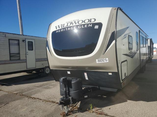 2023 Forest river Wildwood l VIN 4X4TWBG29PU024972 COPART salvage auction — MINOR DENT/SCRATCHES, OH - CERT OF TITLE-REPOSSESSION, sold $14,000 on 2026-08-26 (photo 2)