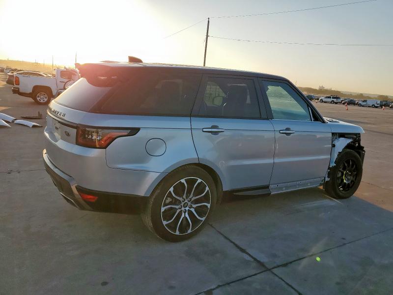 2022 Land Rover Range Rover Sport VIN SALWR2SUXNA218761 COPART salvage auction — Front End, TX - SALVAGE VEHICLE TITLE, sold $25,750 on 2025-10-30 (photo 3)