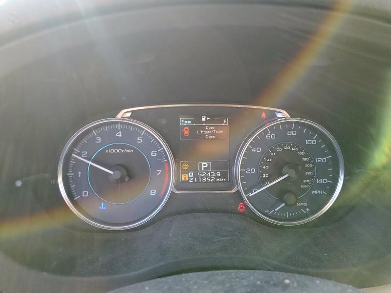 2016 Subaru Impreza VIN JF1GPAU62GH293738 COPART salvage auction — FRONT END, Tx - Certificate Of Title, sold $2,400 on 2026-07-28 (photo 9)