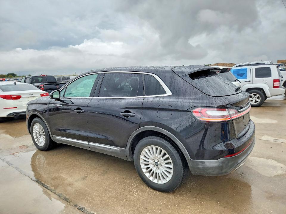 2020 Lincoln Nautilus VIN 2LMPJ6J97LBL04439 COPART salvage auction — FRONT END, Salvage Title, sold $6,900 on 2026-10-22 (photo 2)