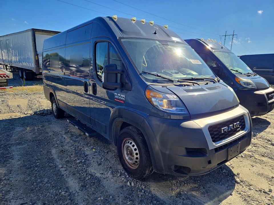 2020 Ram Promaster VIN 3C6URVJG9LE145296 COPART salvage auction — MINOR DENT/SCRATCHES, CT, sold $8,100 on 2026-10-13 (photo 4)