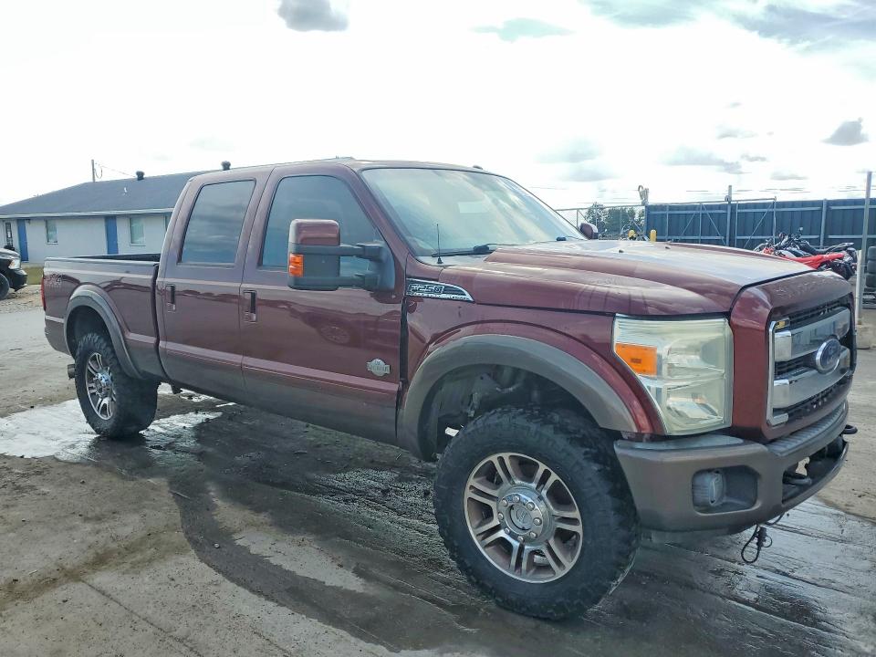 2015 Ford F-250 super duty VIN 1FT7W2BT8FEB51406 COPART salvage auction — FRONT END, Tx - Certificate Of Title (P), sold $11,400 on 2026-10-22 (photo 4)