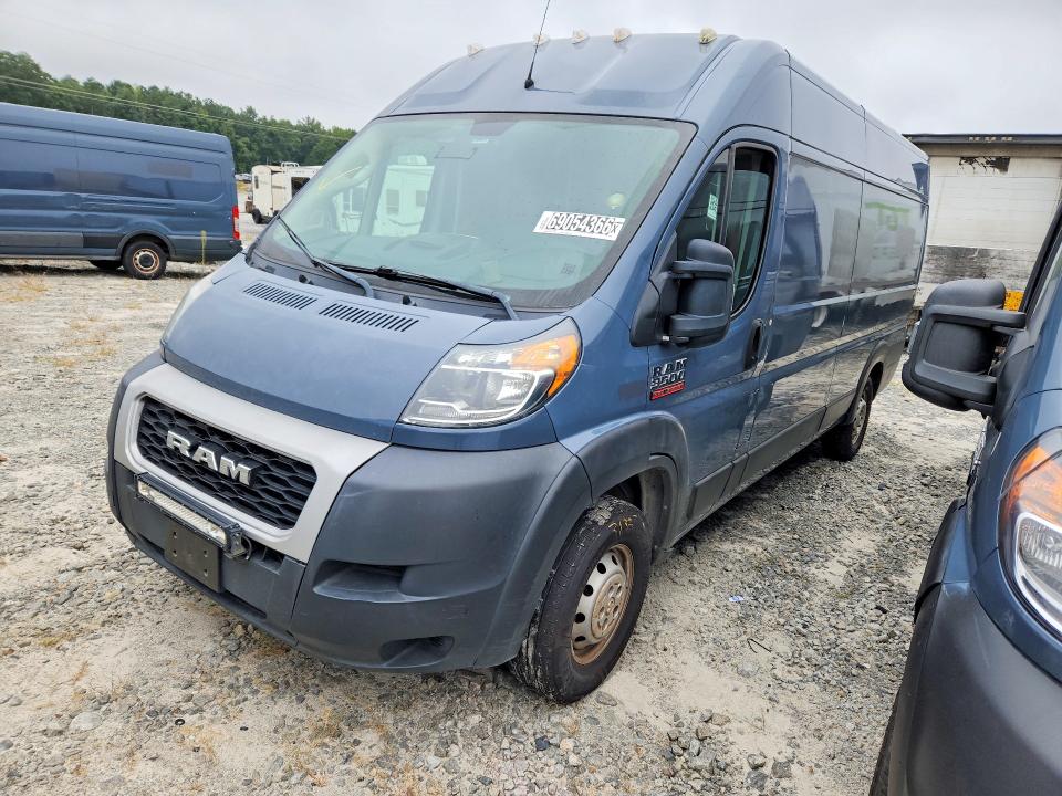 2021 Ram Promaster VIN 3C6FRVJG6ME503299 — COPART salvage auction photo