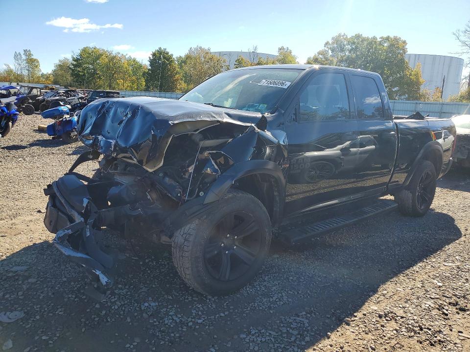 2021 Ram 1500 VIN 1C6RR7GT0MS569292 COPART salvage auction — FRONT END, SM, sold $1,000 on 2026-10-19 (photo 1)
