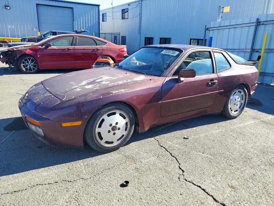 1984 Porsche 944 VIN WP0AA0942EN464764 COPART salvage auction — MECHANICAL, DV, sold $325 on 2026-10-10 (photo 1)