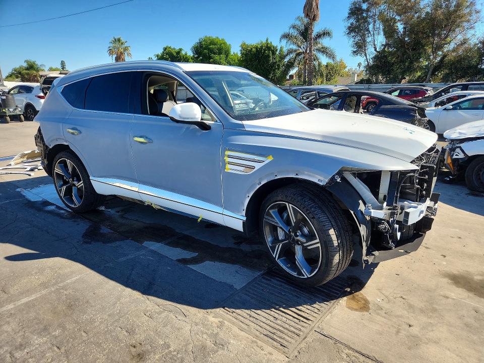 2026 Genesis Gv80 VIN KMUHCESB1TU310934 COPART salvage auction — FRONT END, CA - CERTIFICATE OF TITLE, sold $2,950 on 2026-10-20 (photo 4)