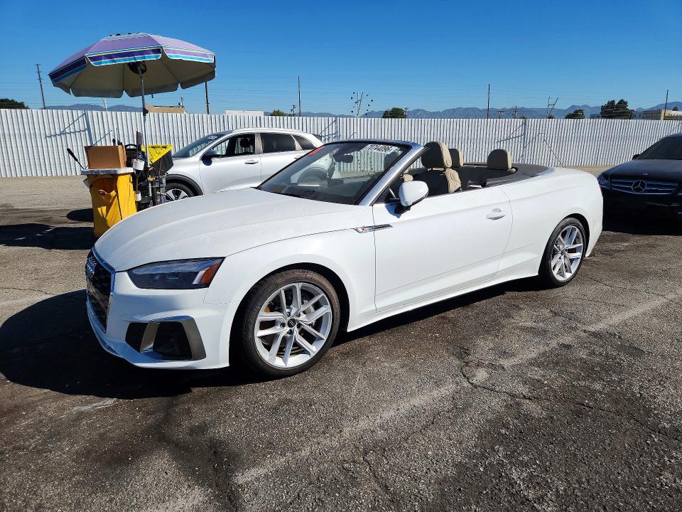 2023 Audi A5 VIN WAU3AGF5XPN002886 — COPART salvage auction photo