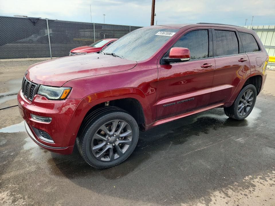 2019 Jeep Grand cherokee VIN 1C4RJFCG1KC637951 — COPART salvage auction photo