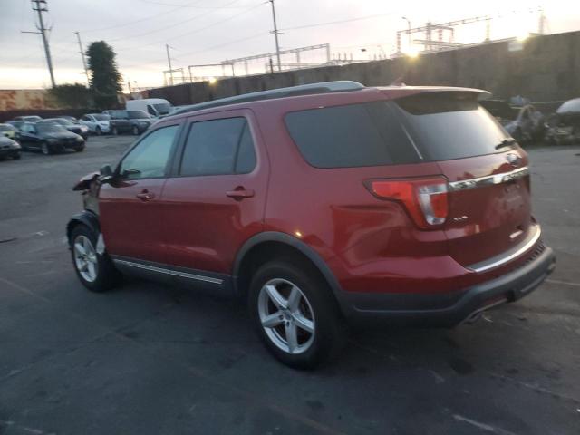 2018 FORD EXPLORER VIN 1FM5K7D85JGB89791 COPART salvage auction — FRONT END, CA - , sold $4,350 on 2023-12-29 (photo 2)