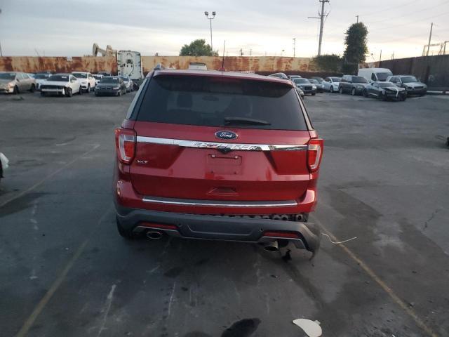 2018 FORD EXPLORER VIN 1FM5K7D85JGB89791 COPART salvage auction — FRONT END, CA - , sold $4,350 on 2023-12-29 (photo 6)