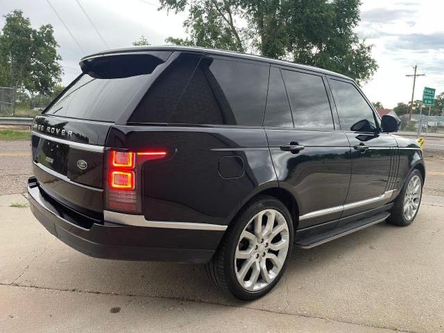 2014 Land rover RANGE ROVER VIN SALGS2TF6EA155229 COPART salvage auction — NORMAL WEAR, Salvage Title, sold $21,700 on 2023-12-15 (photo 4)