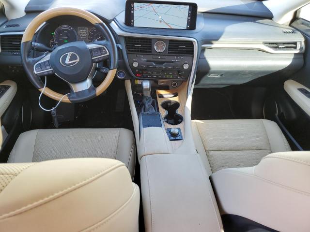 2021 Lexus Rx 450h VIN JTJHGKFA1M2021389 COPART salvage auction — FRONT END, TX - SALVAGE VEHICLE TITLE, sold $18,900 on 2024-11-19 (photo 8)