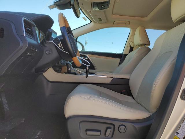 2021 Lexus Rx 450h VIN JTJHGKFA1M2021389 COPART salvage auction — FRONT END, TX - SALVAGE VEHICLE TITLE, sold $18,900 on 2024-11-19 (photo 7)