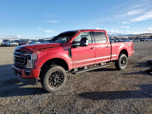2022 Ford F-350 super duty VIN 1FT8W3BT9NEF47191 COPART salvage auction — ROLLOVER, MT - SALVAGE CERTIFICATE OF A VEHIC, sold $13,700 on 2025-03-18 (photo 1)