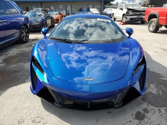 2024 Mclaren Artura VIN SBM16AEA2RW002389 COPART salvage auction — WATER/FLOOD, FL - CERTIFICATE OF DESTRUCTION, sold $121,000 on 2024-12-12 (photo 5)