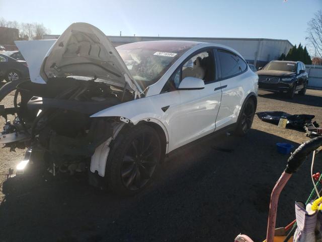 2023 Tesla Model x VIN 7SAXCDE55PF371154 COPART salvage auction — FRONT END, NJ - CERT OF TITLE-SALVAGE, sold $12,900 on 2024-12-29 (photo 1)