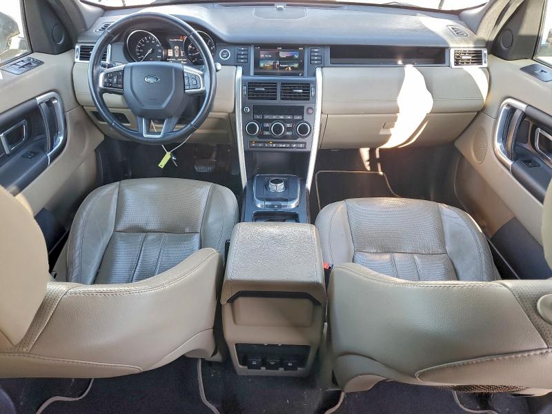 2016 Land rover Discovery VIN SALCR2BG0GH549601 COPART salvage auction — FRONT END, Ca - Dis/Dlr/Exp Only Clean Title, sold $2,500 on 2026-07-24 (photo 8)
