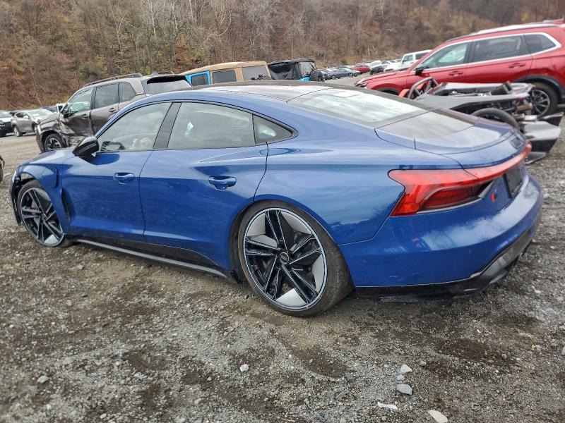 2024 Audi RS e-tron GT VIN WAUBHBFW3R7900076 COPART salvage auction — Front End, NJ - CERT OF TITLE-SALVAGE, sold $29,250 on 2026-01-06 (photo 2)