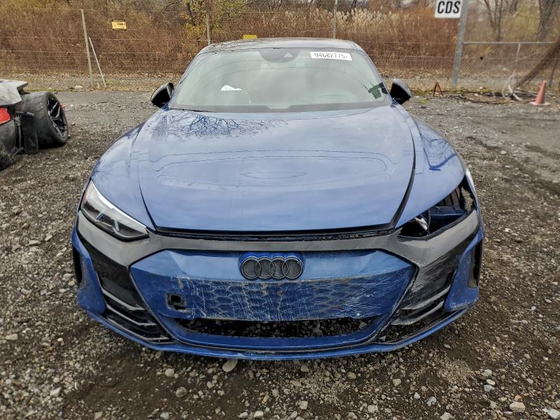 2024 Audi RS e-tron GT VIN WAUBHBFW3R7900076 COPART salvage auction — Front End, NJ - CERT OF TITLE-SALVAGE, sold $29,250 on 2026-01-06 (photo 5)