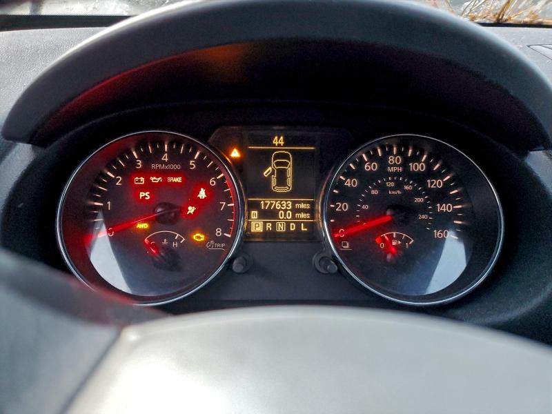 2012 Nissan Rogue VIN JN8AS5MV0CW713844 COPART salvage auction — NORMAL WEAR, Ny - Cert Of Title-Parts Only, sold $475 on 2026-07-28 (photo 9)