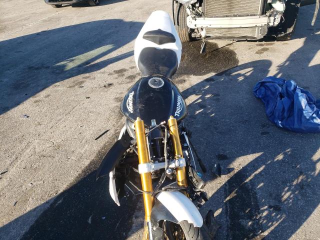 2007 Triumph motorcycle Daytona VIN SMTD00NS07J290841 COPART salvage auction — FRONT END, NC - SALVAGE CERTIFICATE OF TITLE, sold $450 on 2026-07-02 (photo 5)