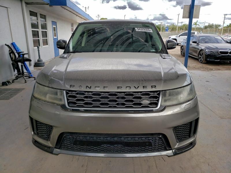 2019 Land rover Range rover sport VIN SALWR2RU7KA861540 COPART salvage auction — MINOR DENT/SCRATCHES, Fl - Certificate Of Title, sold $12,200 on 2026-07-18 (photo 5)
