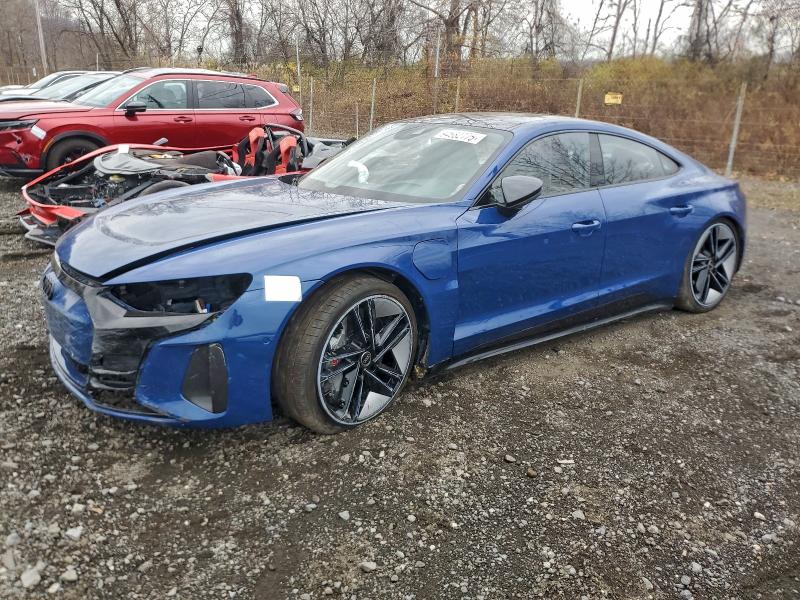 2024 Audi RS e-tron GT VIN WAUBHBFW3R7900076 COPART salvage auction — Front End, NJ - CERT OF TITLE-SALVAGE, sold $29,250 on 2026-01-06 (photo 1)