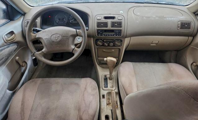2000 Toyota Corolla VIN 1NXBR12E0YZ323798 COPART salvage auction — FRONT END, Ga - Cert Of Title-Salvage, sold $300 on 2026-07-02 (photo 8)