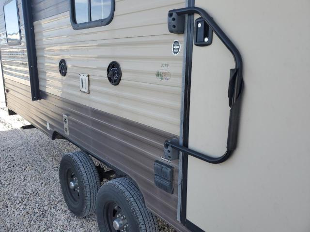 2017 Wildwood Grey wolf VIN 4X4TCKX22H9127423 COPART salvage auction — HAIL, WY - CERTIFICATE OF TITLE, sold $3,100 on 2026-07-22 (photo 9)