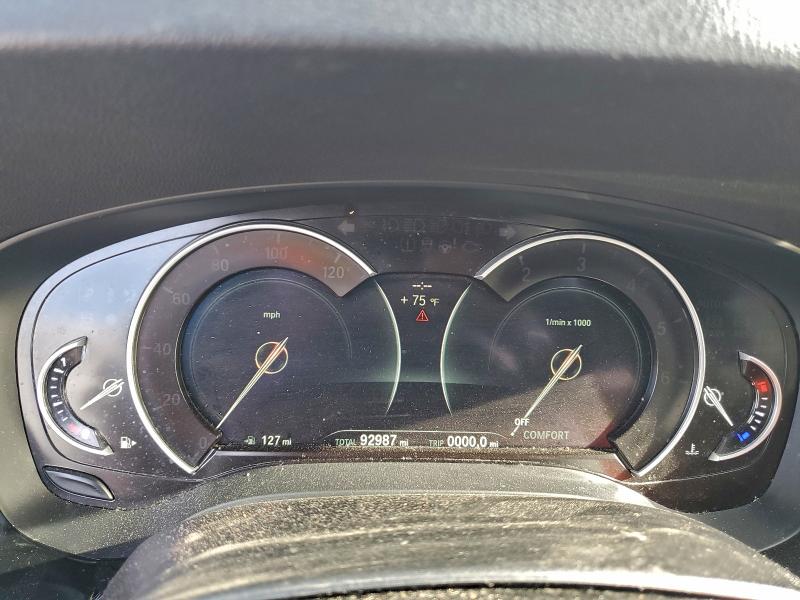 2019 BMW 5 series VIN WBAJA7C55KWW49596 COPART salvage auction — MECHANICAL, Tx - Certificate Of Title, sold $8,900 on 2026-07-30 (photo 9)