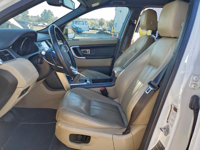 2016 Land rover Discovery VIN SALCR2BG0GH549601 COPART salvage auction — FRONT END, Ca - Dis/Dlr/Exp Only Clean Title, sold $2,500 on 2026-07-24 (photo 7)