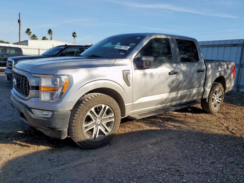 2021 Ford F-150 VIN 1FTEW1C51MKE39106 COPART salvage auction — FRONT END, Tx - Certificate Of Title, sold $25 on 2026-07-01 (photo 1)