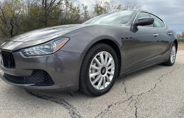2017 Maserati Ghibli VIN ZAM57XSA9H1206127 COPART salvage auction — MINOR DENT/SCRATCHES, TX - SALVAGE VEHICLE TITLE (P), sold $24,600 on 2024-01-18 (photo 2)